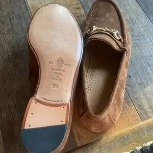 Todd Snyder Yuketen Mocischia Horsebit Brown Suede Loafers Sz 11.  Box10 Shoes | Todd Snyder Yuketen Mocischia Horsebit Suede Brown  main image 2